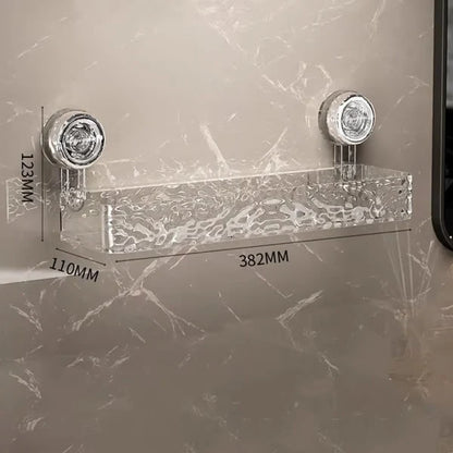 Shower Caddy Suction Cup No-Drill Space-Saving