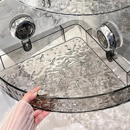 Shower Caddy Suction Cup No-Drill Space-Saving