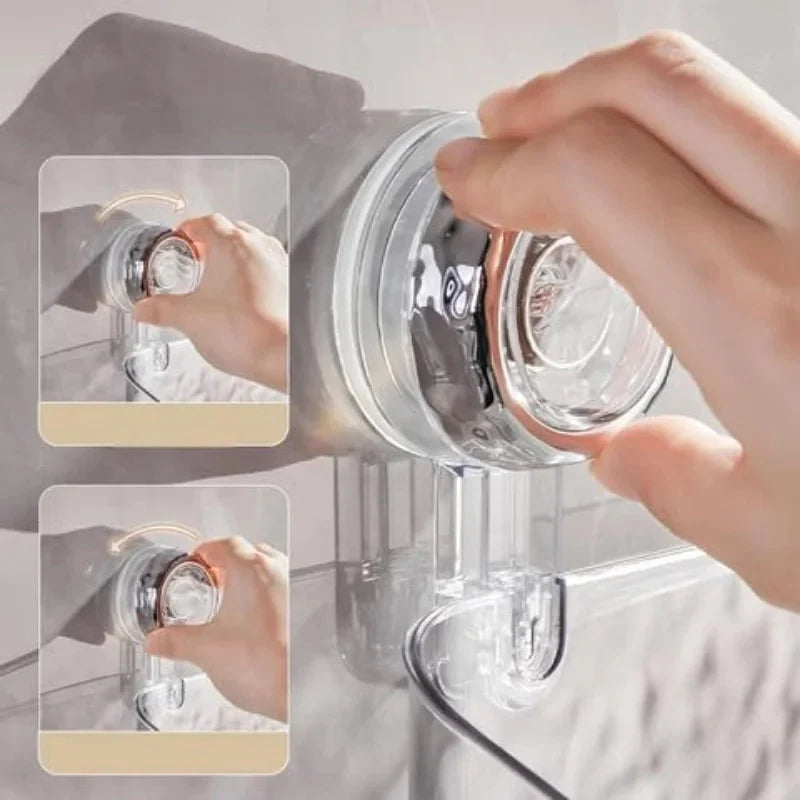 Shower Caddy Suction Cup No-Drill Space-Saving