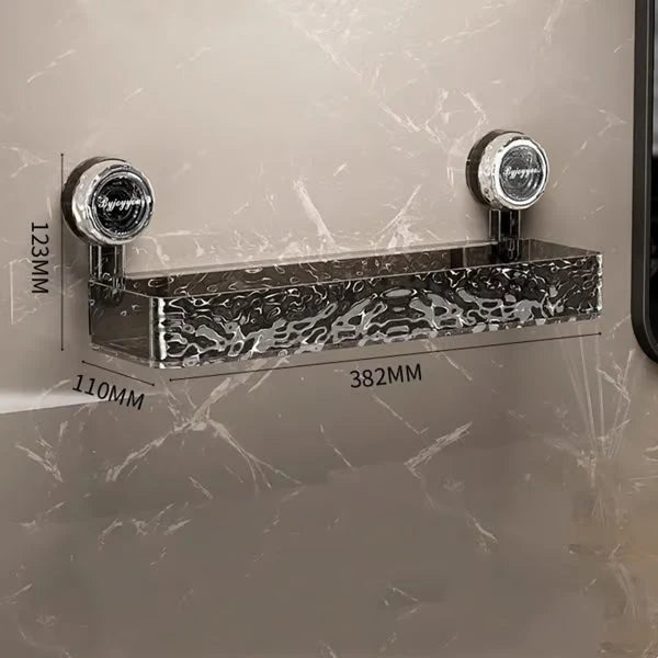 Shower Caddy Suction Cup No-Drill Space-Saving