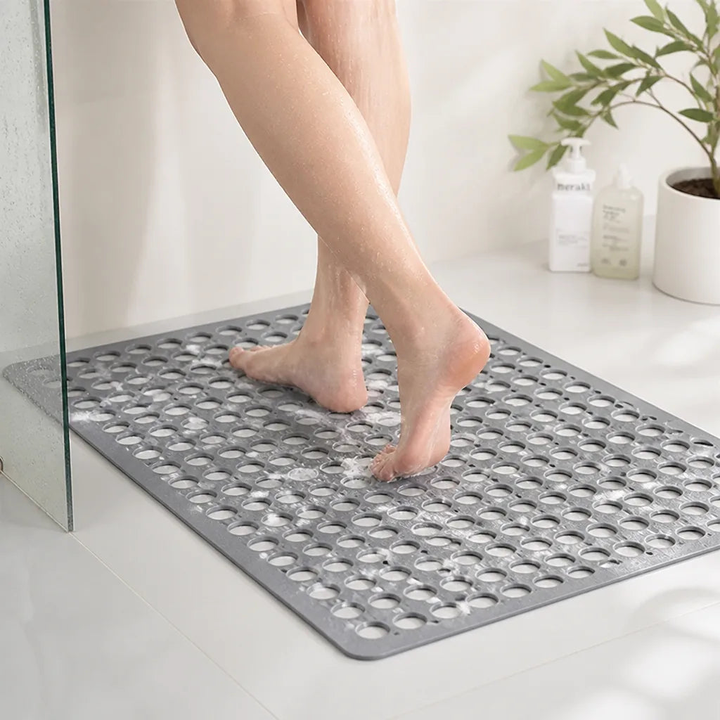 Shower Mat Non-Slip Backing & Textured Comfort Surface