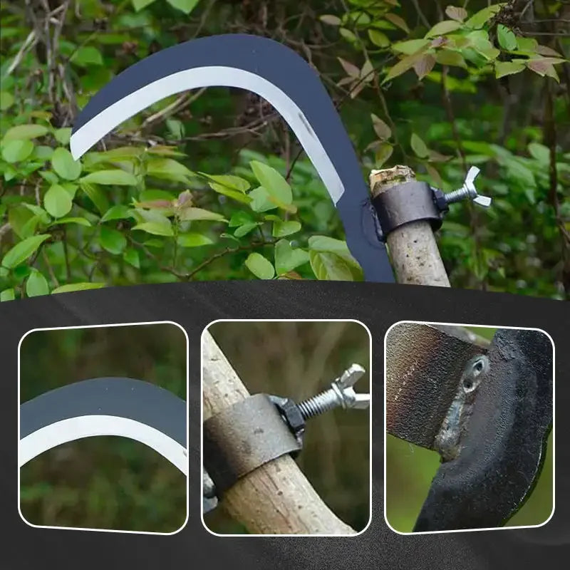 Sickle Cutter Head Double-Edged Adjustable Tension