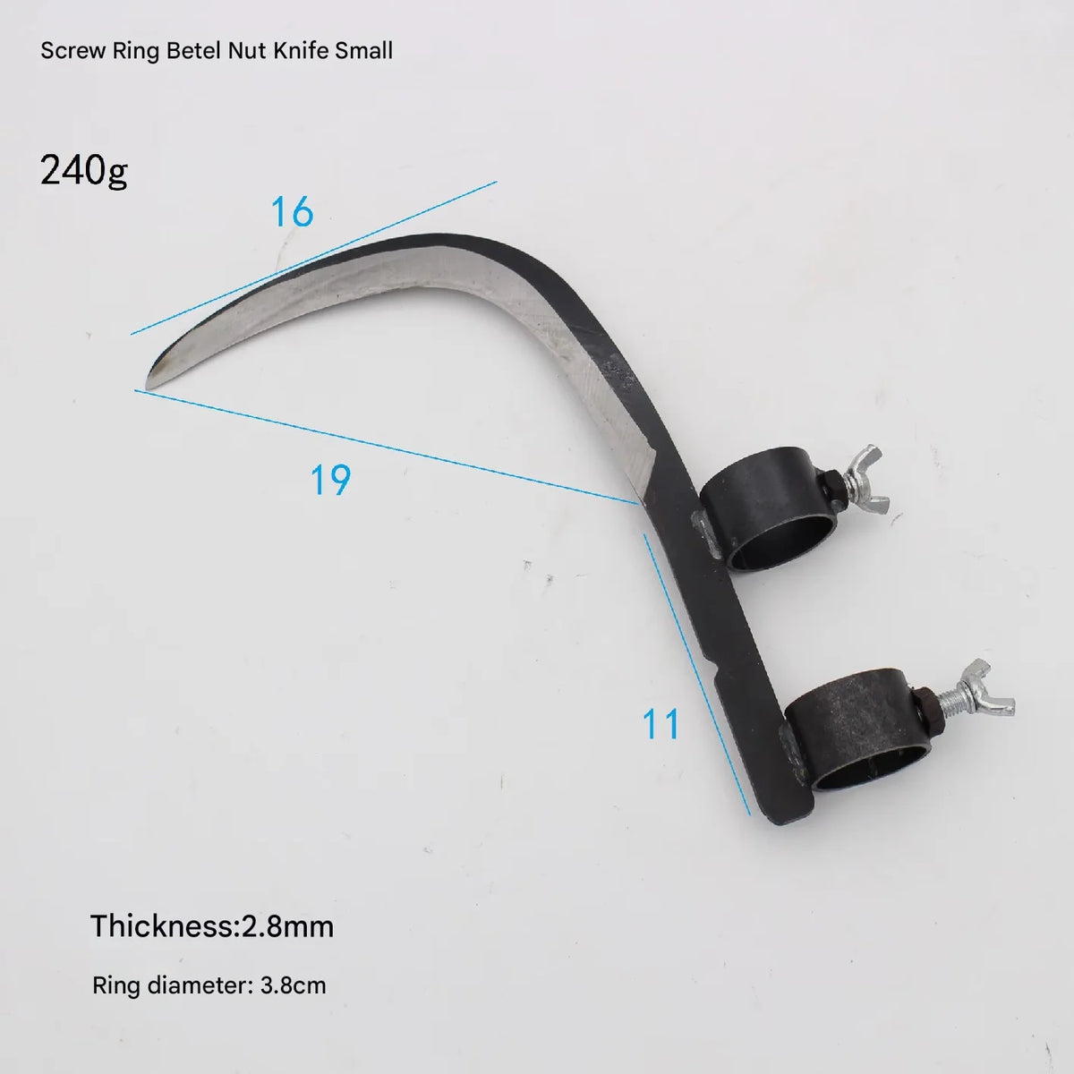Sickle Cutter Head Double-Edged Adjustable Tension