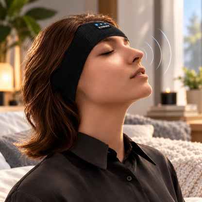 Sleep Headband Bluetooth 14-Hour Quick-Dry & Breathable