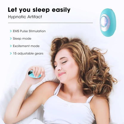 Sleep Relaxer EMS Microcurrent 15 Intensity Levels Portable Rechargeable