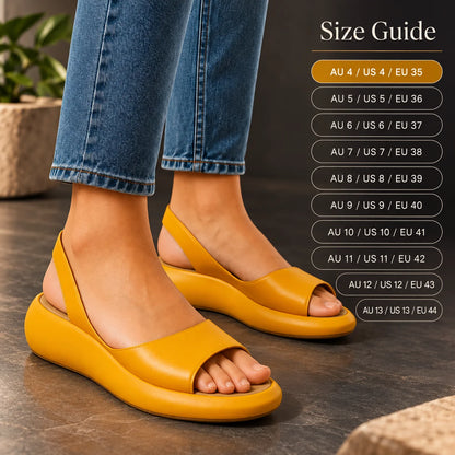 Slingback Sandals Open Toe Secure Heel Comfortable Fit