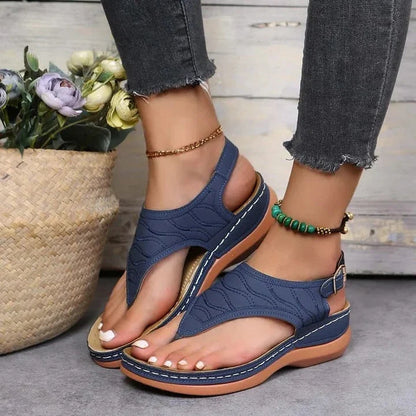 Slip-On Sandal Arch Support Contoured EVA & Non-Slip Sole