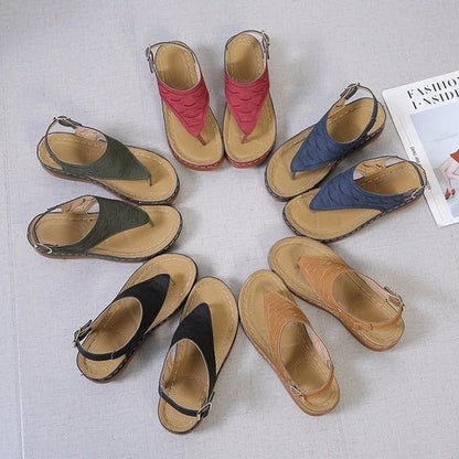 Slip-On Sandal Arch Support Contoured EVA & Non-Slip Sole