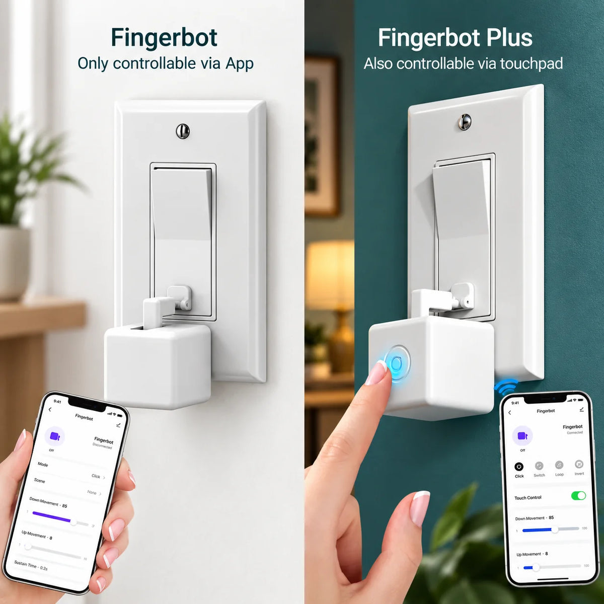 Smart Button Pusher Bluetooth App Controlled Timer & Scheduling