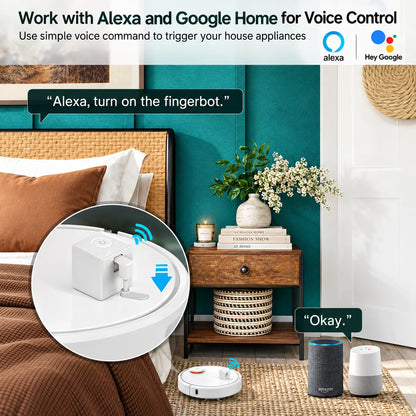 Smart Button Pusher Bluetooth App Controlled Timer & Scheduling