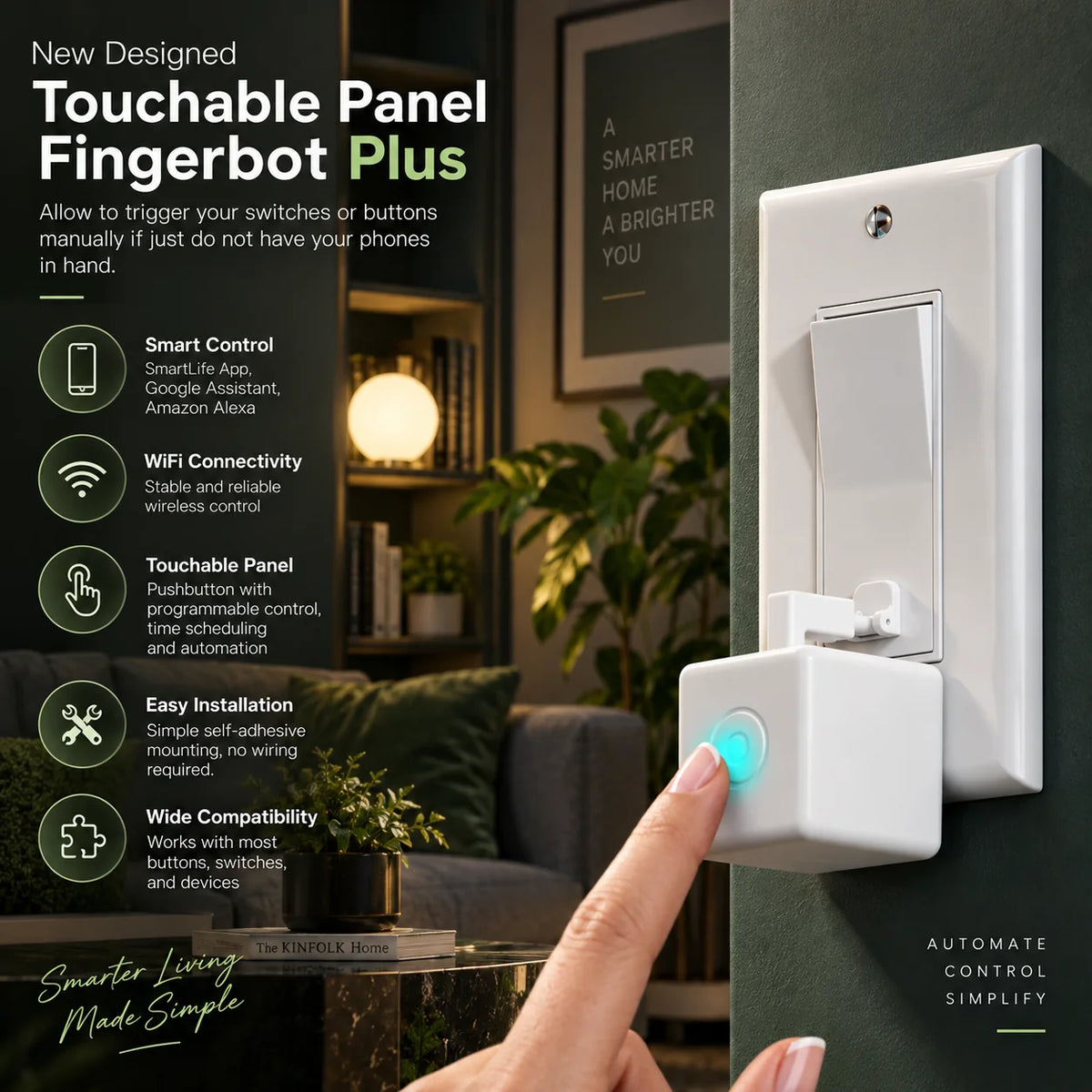 Smart Button Pusher Bluetooth App Controlled Timer & Scheduling