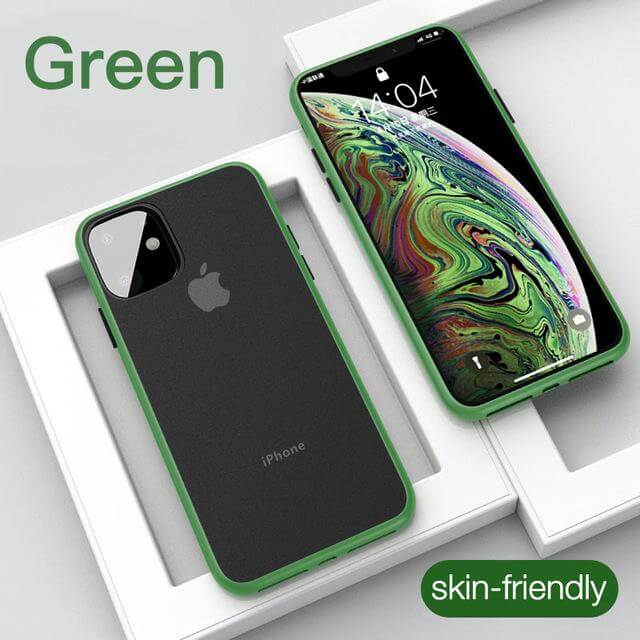 Smartphone Case 360-Degree Protection Wireless Charging Compatible Matte Finish