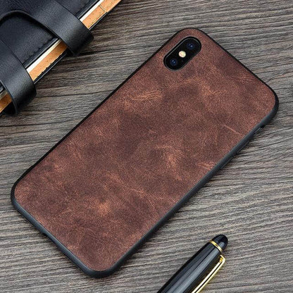 Smartphone Case PU Leather Anti-Knock For iPhone X