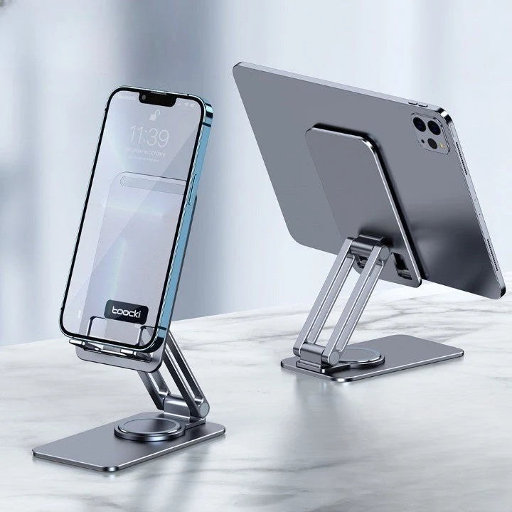 Smartphone Holder Foldable 360° Rotating Aluminum Alloy