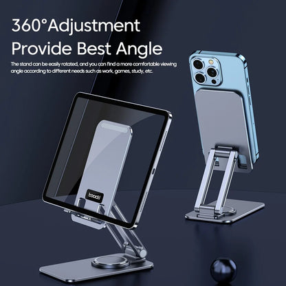 Smartphone Holder Foldable 360° Rotating Aluminum Alloy