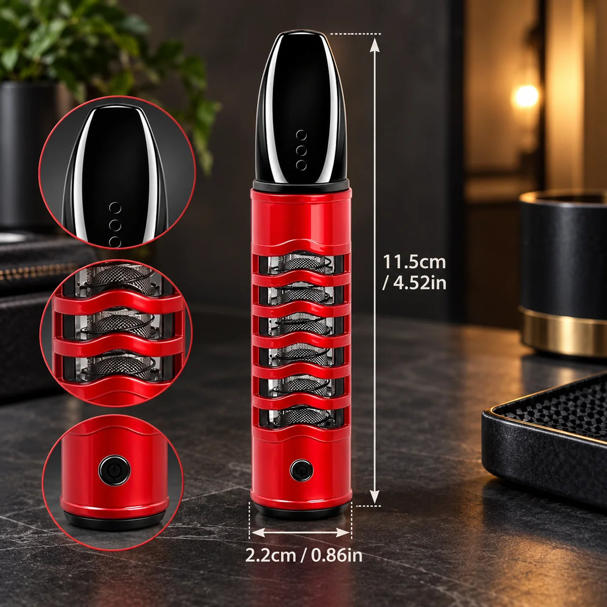Smokeless Ashtray USB Rechargeable Built-In Fan & Filter