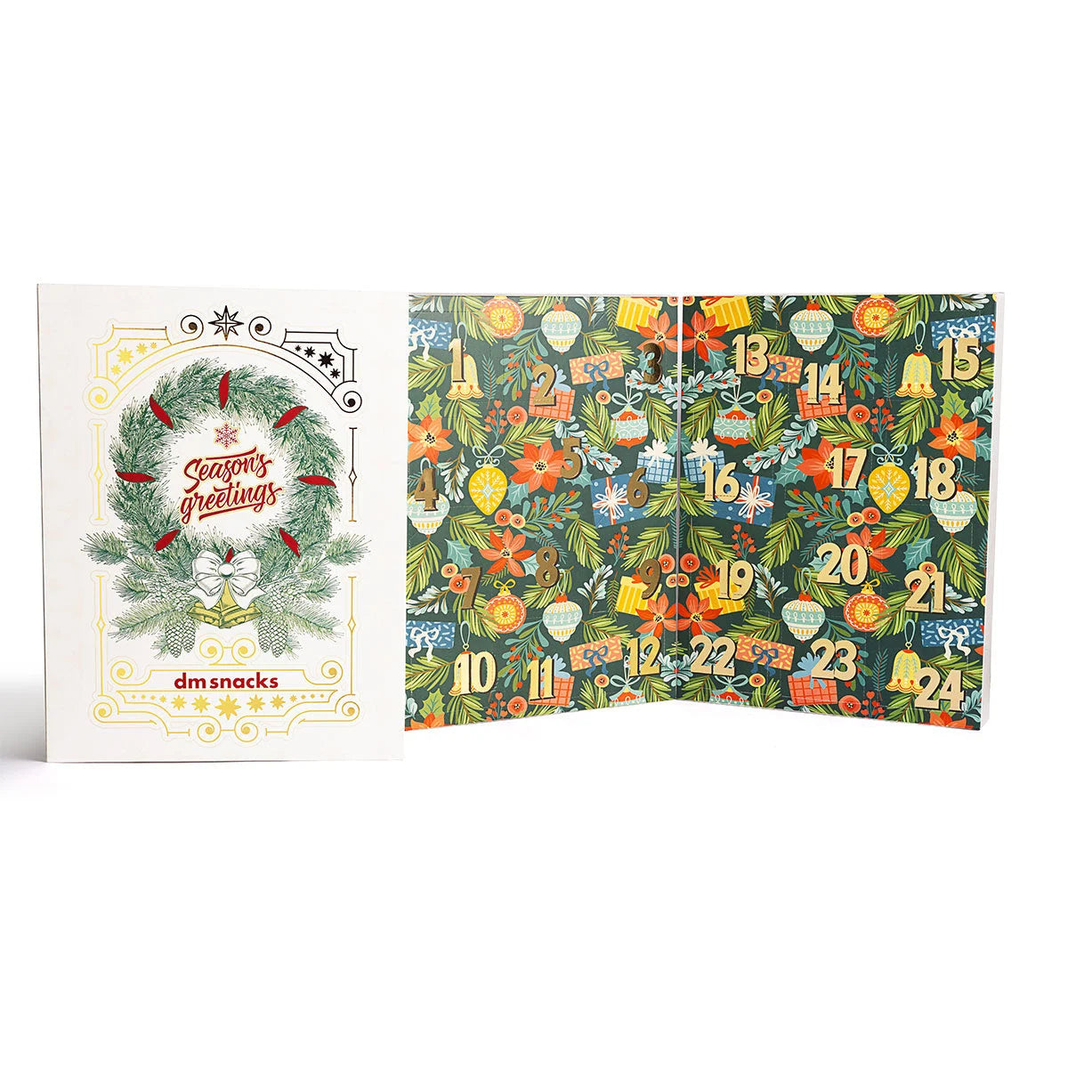 Snack Advent Calendar 24-Day Gourmet Nuts & Snacks