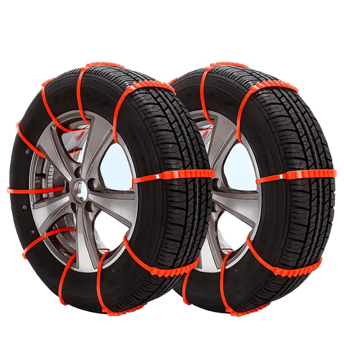 Snow Tire Bands Tool-Free Universal Fit 13-22 Inch