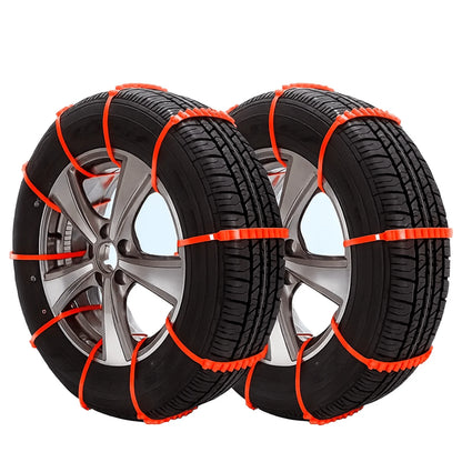 Snow Tire Bands Tool-Free Universal Fit 13-22 Inch