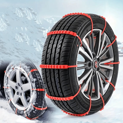 Snow Tire Bands Tool-Free Universal Fit 13-22 Inch