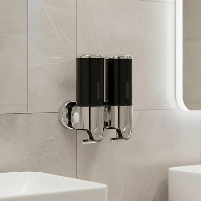 Soap Dispenser Wall-Mounted Stainless Steel 16.9 Oz Capacity