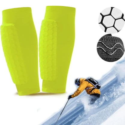 Soccer Shin Guards Ultra-Light Protective Core Anti-Slip
