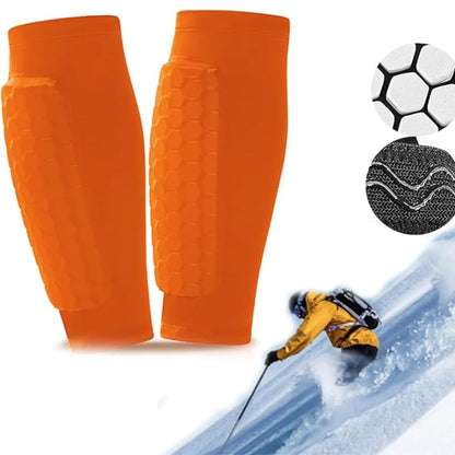 Soccer Shin Guards Ultra-Light Protective Core Anti-Slip