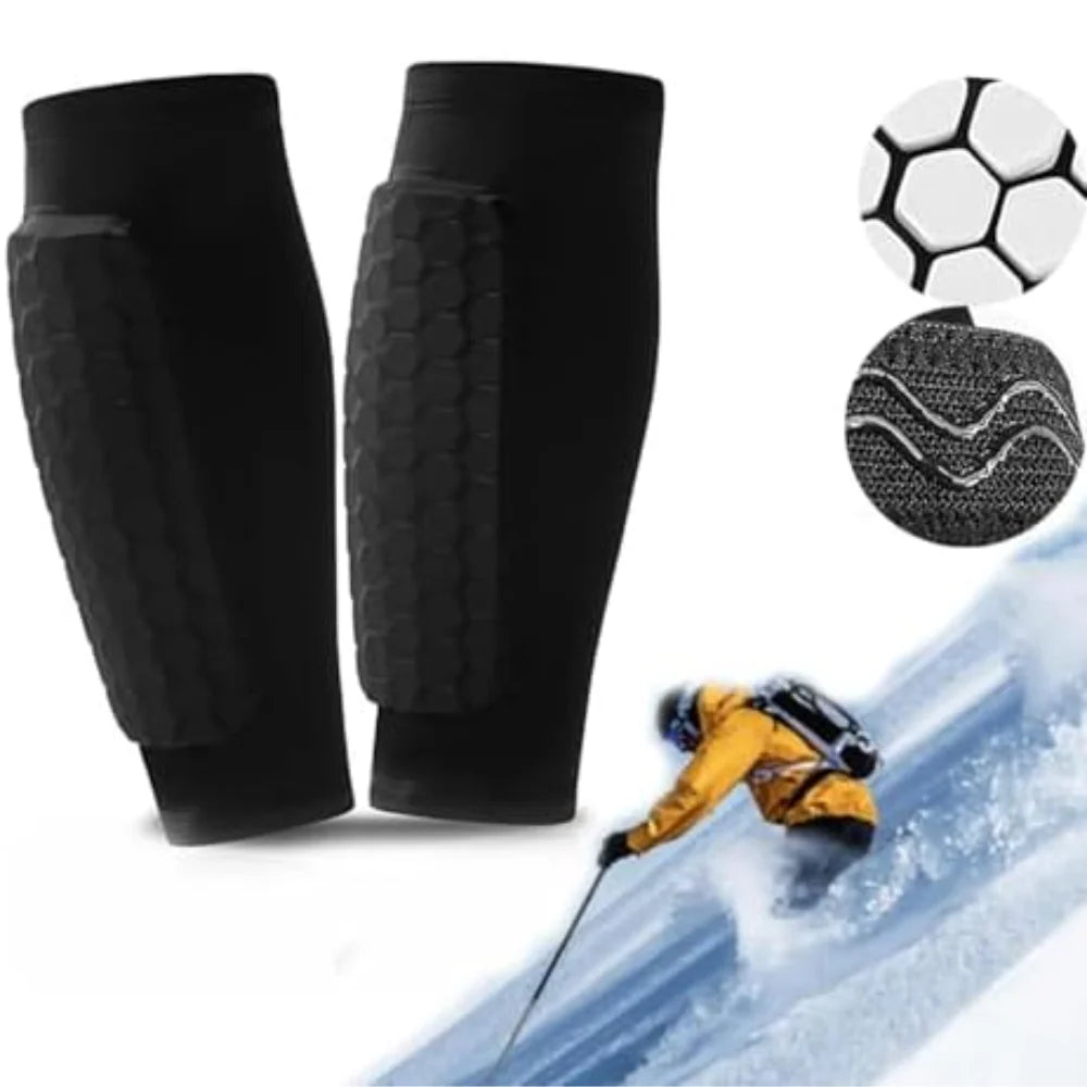 Soccer Shin Guards Ultra-Light Protective Core Anti-Slip