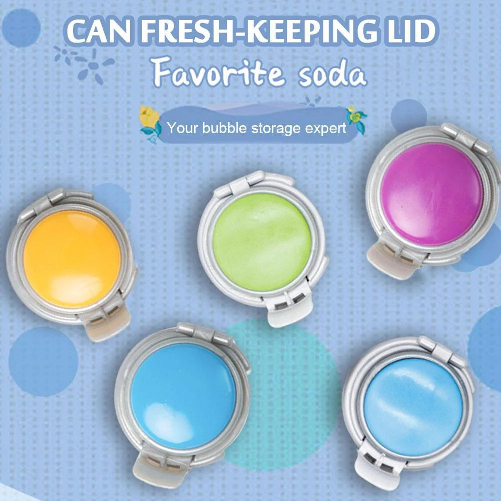 Soda Can Lid Reusable Dishwasher-Safe Fits 2.13-Inch Openings