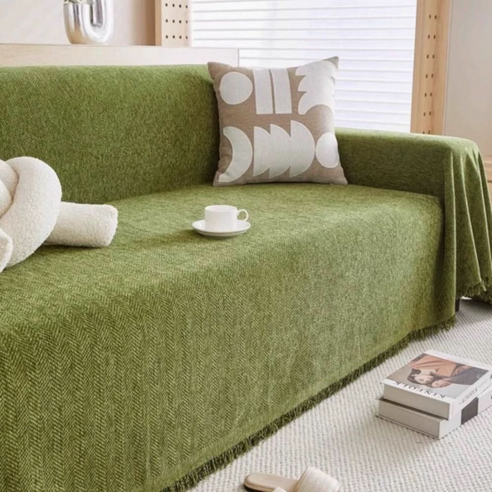 Sofa Cover Chenille Leakproof Non-Slip Machine Washable