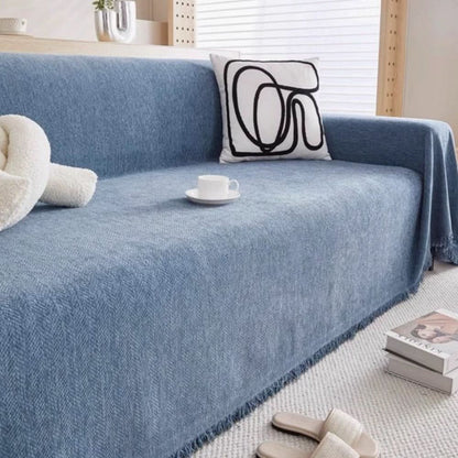 Sofa Cover Chenille Leakproof Non-Slip Machine Washable
