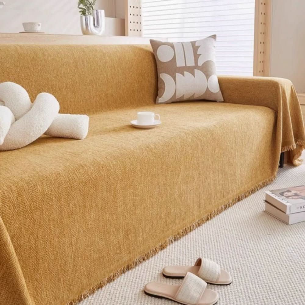 Sofa Cover Chenille Leakproof Non-Slip Machine Washable
