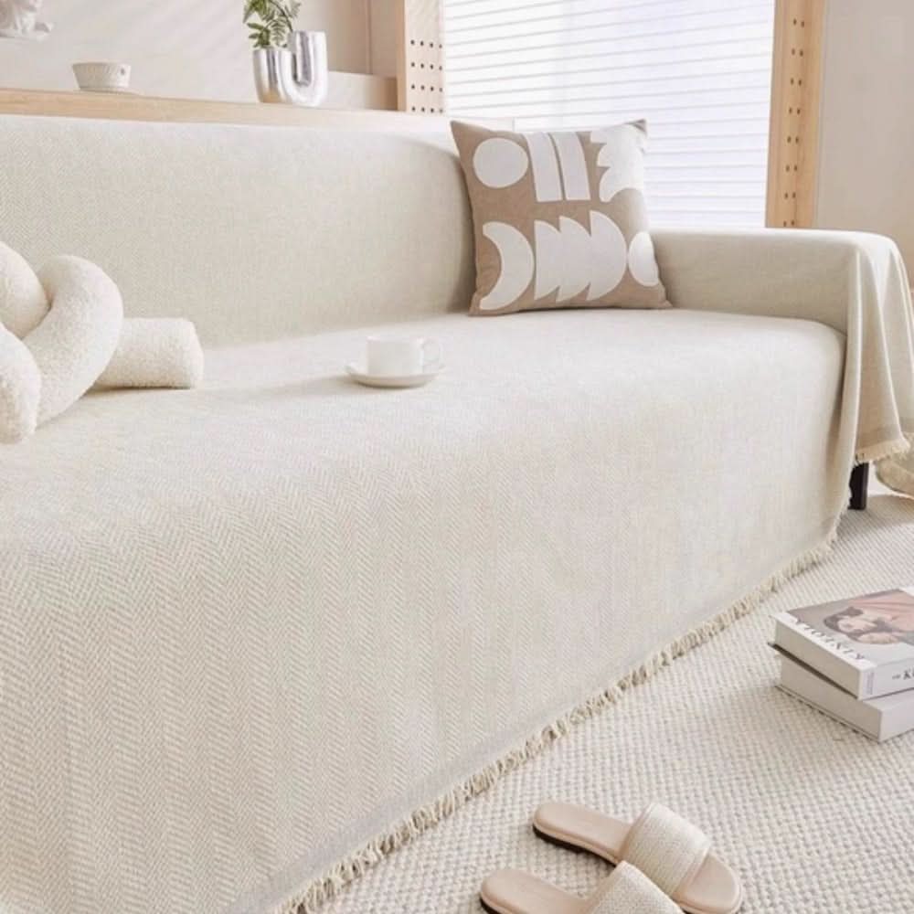 Sofa Cover Chenille Leakproof Non-Slip Machine Washable