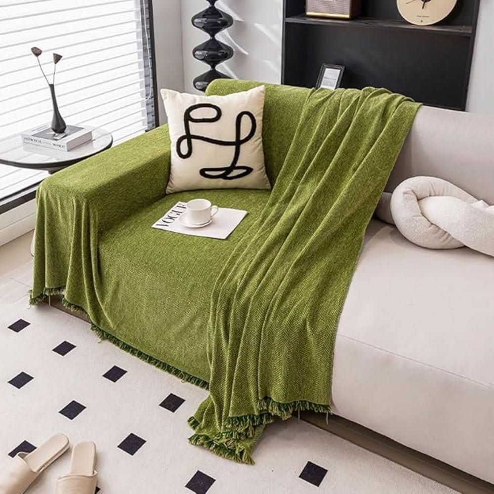 Sofa Cover Chenille Leakproof Non-Slip Machine Washable