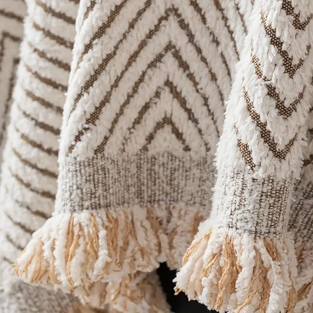 Sofa Cover Herringbone Splash-Resistant Non-Slip Backing
