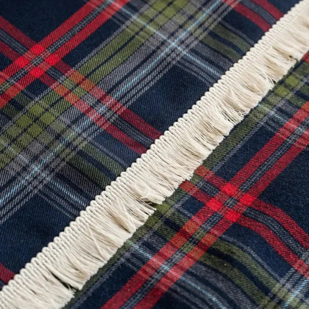 Sofa Cover Microfiber Plaid Machine Washable