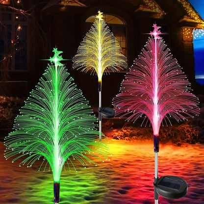 Solar Garden Lights 7-Color RGB Weatherproof