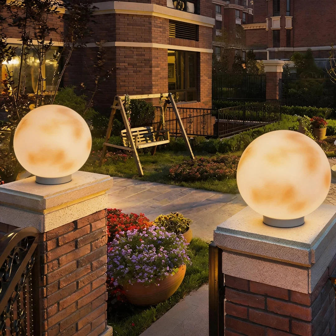 Solar Pillar Light Solar-Powered Automatic Three Color Temperatures IP65