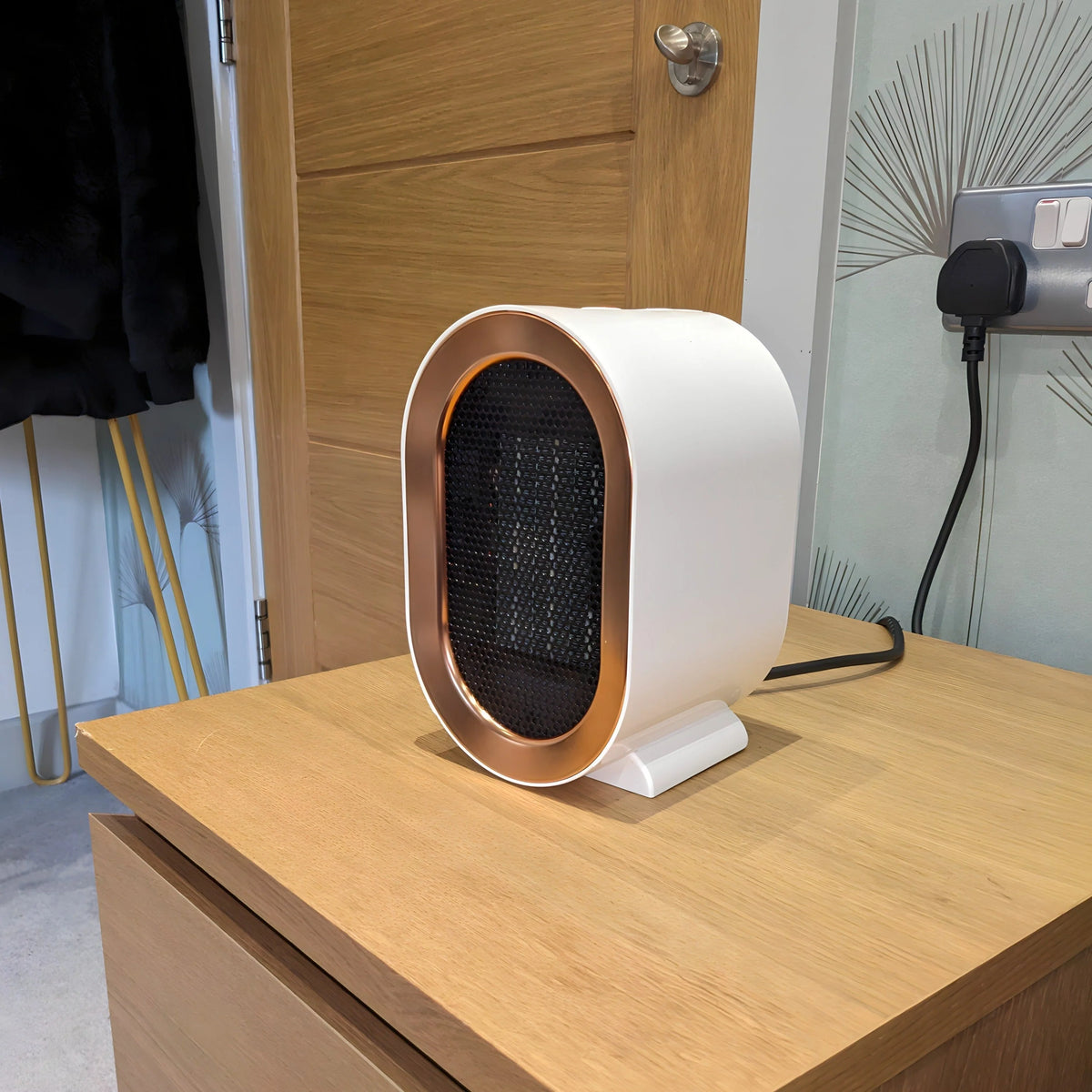 Space Heater Compact Ceramic Fast Even Heat