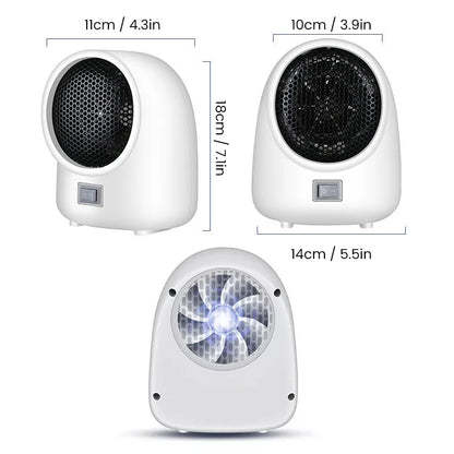 Space Heater Compact PTC Ceramic 400W
