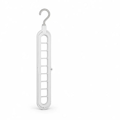 Space-Saving Rotatable Multi-Garment Clothes Hanger