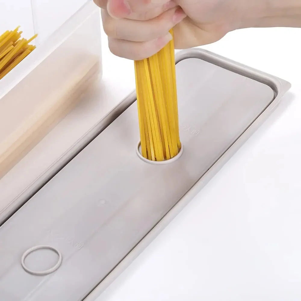 Spaghetti Storage Containers Airtight Stackable Set of 2