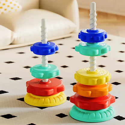 Spinning Color Tower Fine Motor Skills