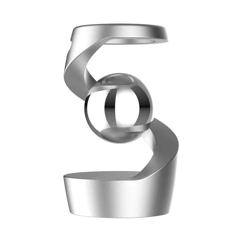 Spinning Top Floating Illusion Aluminum Alloy Desk Toy