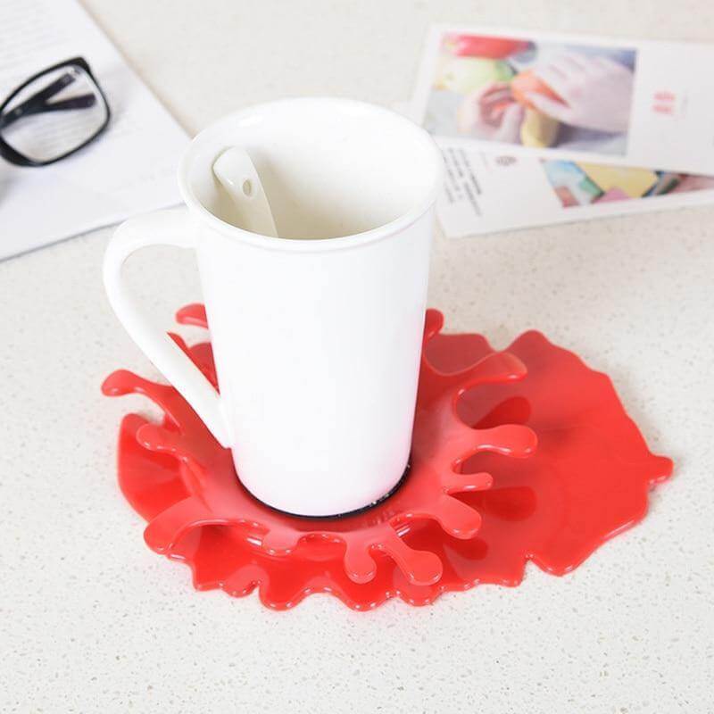 Spoon Rest Plastic Drip-Catching Compact Countertop Size