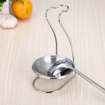 Spoon Rest Stainless Steel for Kitchen Prep & Serving