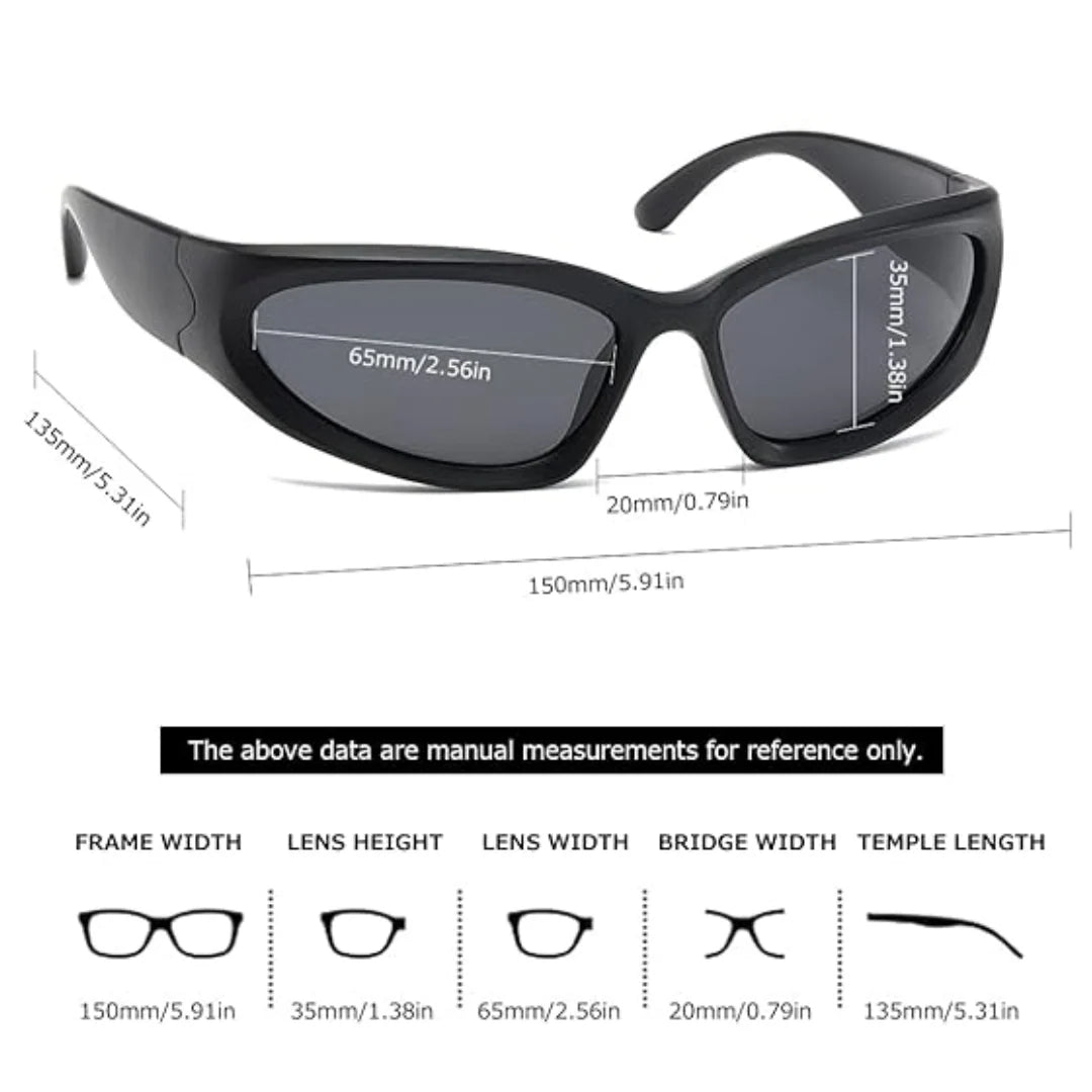 Sports Sunglasses Polarized UV400 Wrap-Around