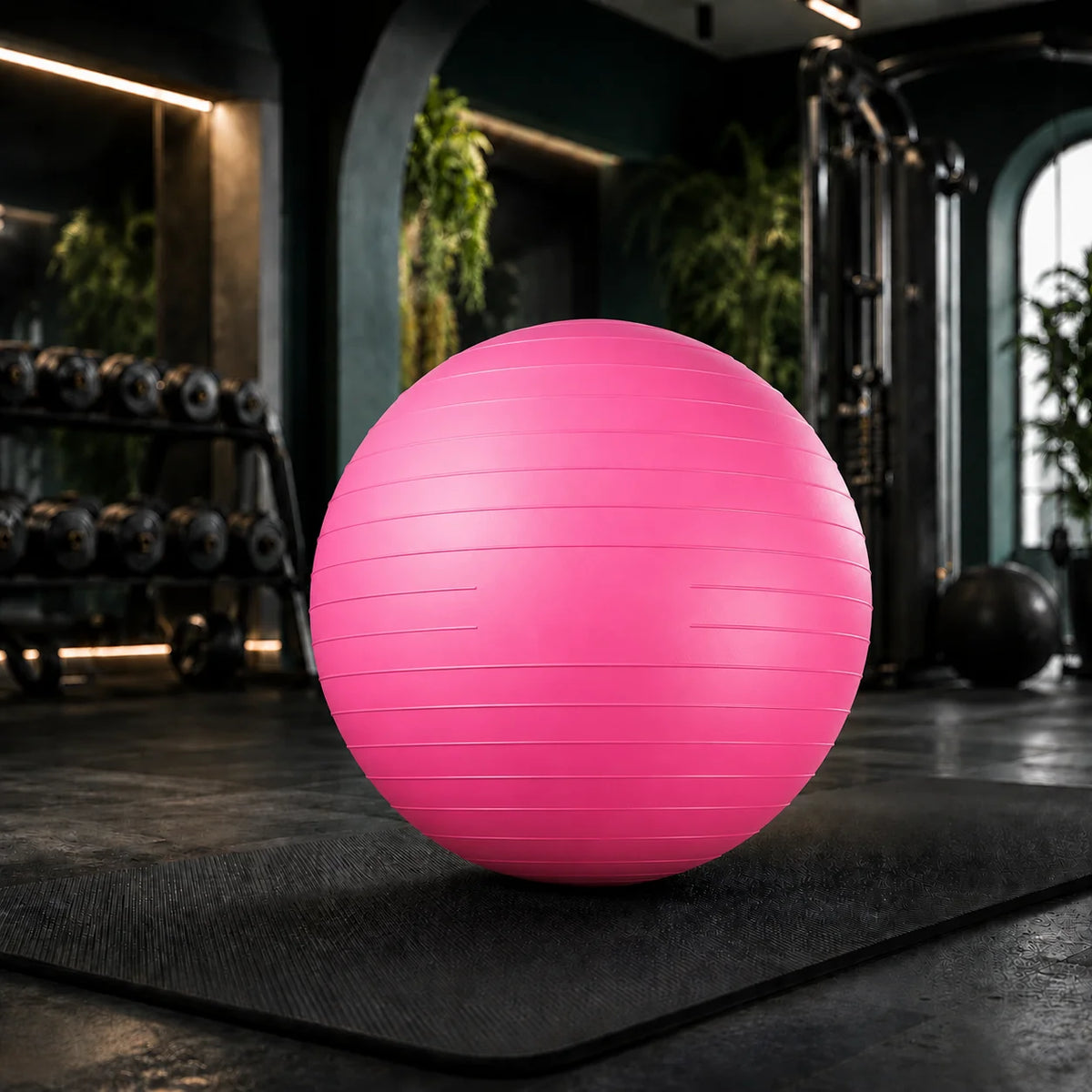 Stability Ball Anti-Burst PVC Non-Slip Pump Included