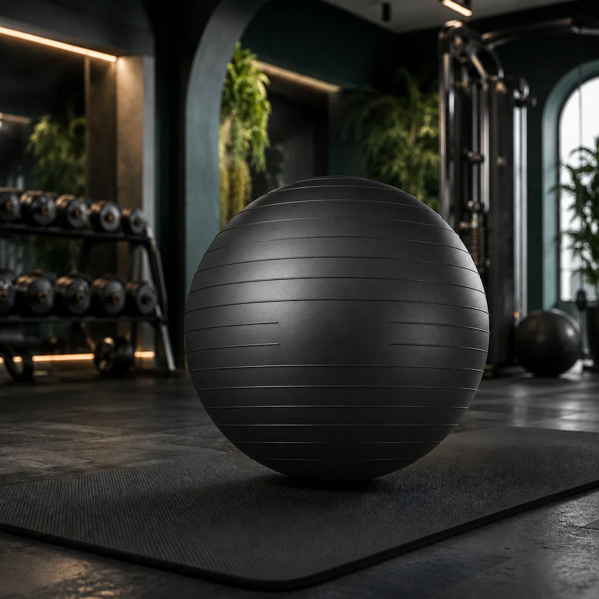 Stability Ball Anti-Burst PVC Non-Slip Pump Included