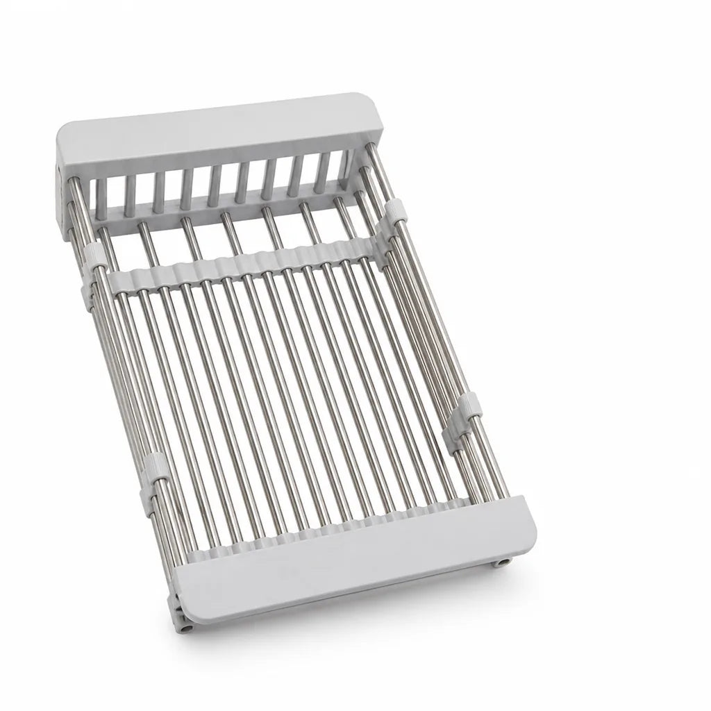 Stainless Steel Telescopic Over-Sink Draining Rack